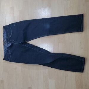 Paige Dark Blue Jeans